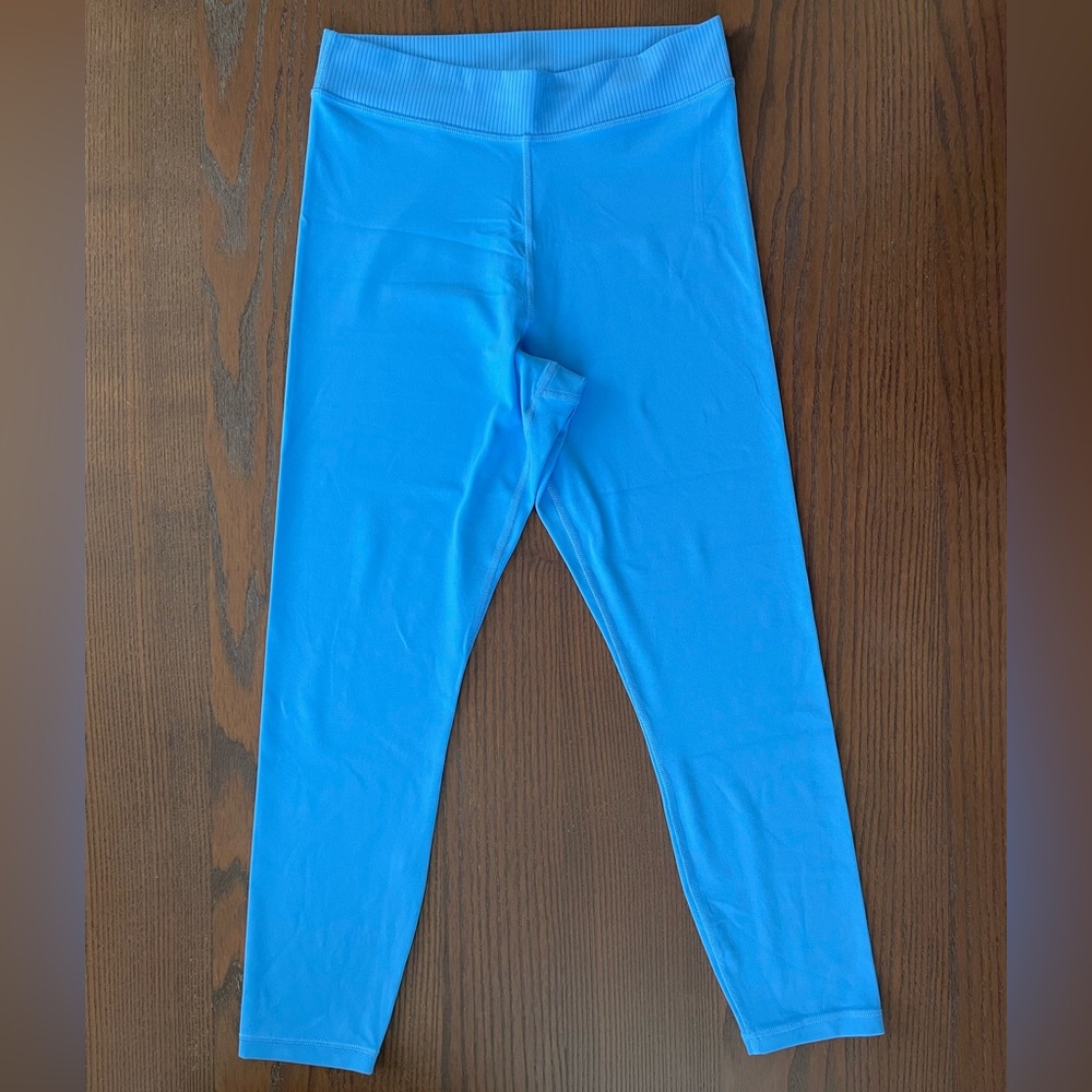 Athleta Transcend High Rise Micro Waist Legging - Cornflower Blue - Yoga Tights - Picture 3 of 6